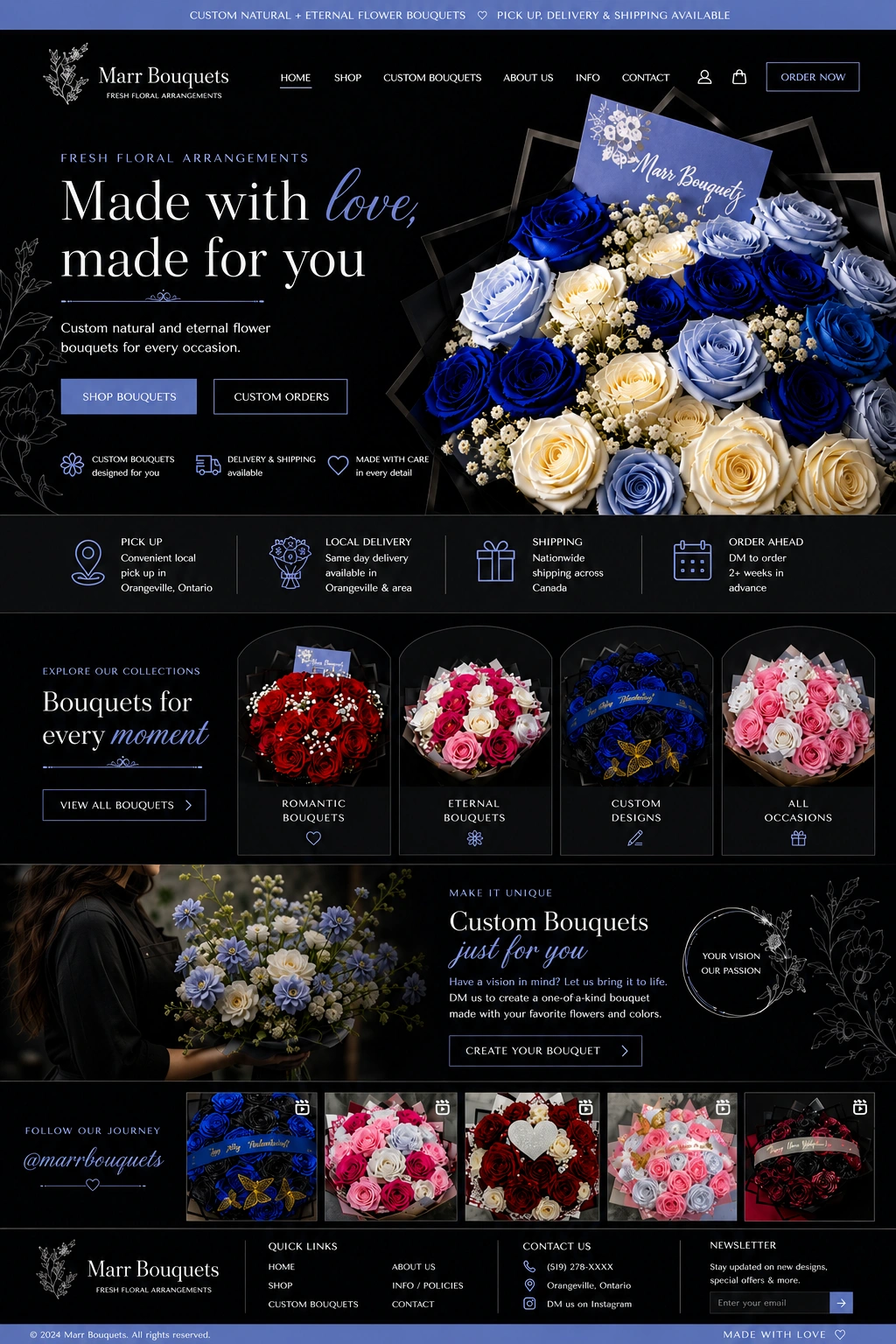 Website mockup